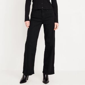 Old navy high rise wow wide leg jeans